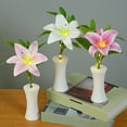thumbnail image 7 of Night Light,Lily Flower Pot Lamp,Battery Powered Simulation Flower Light for Home Decoration Perfect Gift for Birthday Wedding Valentine's Day Bedroom Living Room(White), 7 of 7