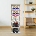 thumbnail image 2 of Vikakiooze Multi Layer Creative Shoe Rack Household Small Shoe Cabinet Economic Dormitory Door Shoe Rack Installation Free Folding Shoe Cabinet, 2 of 5