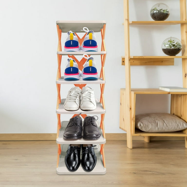 Foldable Shoe Cabinet Home Multi Layer Shoes Storage Box Corridor