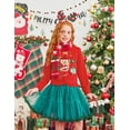 thumbnail image 4 of Arshiner Girls Casual Twist Front Lightweight Sweatshirt Tie Dye Printed Long Sleeve Crop Tops Pullover, 4 of 6