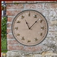 thumbnail image 3 of 12inch Garden Clock Waterproof Wall Mounted Clock Decorative Bees Outdoor Clock for Livingrooms Office Bathroom Kitchen, 3 of 7