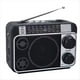 thumbnail image 1 of Radio FM AM SW con Carga Solar, Receptor de Radio, Altavoz Inalámbrico Bluetooth con Linterna LED, Compatible con Tarjeta TF y USB., 1 of 6