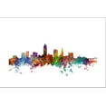 thumbnail image 2 of Cleveland Ohio Skyline, Scenic Stretched Canvas Wall Art by Michael Tompsett Sold by Art.Com, 2 of 5