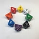 thumbnail image 2 of Dados digitales D8 de 8 lados con número 1, 2, 3, 4, 5, 6, 7 y 8 para juegos divertidos de mesa RPG, dados de juego, 8 piezas, 2 of 4