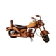 thumbnail image 4 of Modelo de motocicleta de madera coleccionable, accesorio fotográfico hecho a mano, diseño retro decorativo Estilo C, 4 of 9