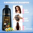 thumbnail image 4 of Champú colorante para el cabello IIIMEIDU 3 en 1 a base de hierbas, 500 ml, marrón oscuro, 4 of 7