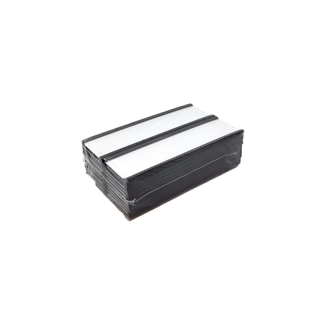 Sidaley Estante conveniente con cartón blanco reutilizable autoadhesivo ligero 76x25mm 30 piezas/juego cartulina Tipo 1