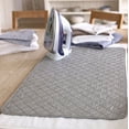 thumbnail image 2 of 100% Cotton Strong Magnetic Quilted Ironing Quilt Pad, Gray Metallic, Surface Protector,great for Traveling To!, 2 of 2