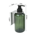 thumbnail image 5 of 300ML Wall Mounted Soap Dispenser Pump Bottle for Shampoo Conditioner Shower Gel 2 PCS, 5 of 8