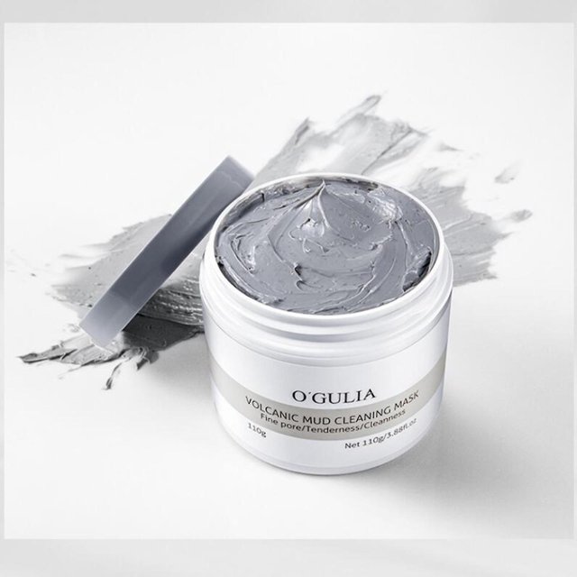 Mascarilla hidratante de barro volcánico Mascarilla limpiadora HUOGUO 110 g