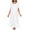 G-White, variant on Kcodviy Womens Short Sleeve Striped Night Gown for Woman Printing Sleepshirt Scoopneck Cute Ladies Cotton Nightgowns Nightdress Comfy Nightgown Dress