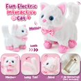 thumbnail image 3 of Peluche electrónico interactivo Toy Cat Golray Walk & Meow, 3 of 9