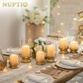 thumbnail image 3 of NUPTIO Soportes para Velas Hurricane Dorados, Set de 2, 3 of 6