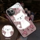 thumbnail image 1 of OPPO A57 A77 A96 A93 A76 A16 A15 A15S A94 A74 A95 A92 A52 A53 A54 A12 A7 A5S Reno 8 7 Pro 6 Lite 6Z 5Z 8Z 7Z 5 5F 4 Gatos Robusto Sonido De Vidrio Activado Pajarita Ligera Estuche Avanzado, 1 of 3