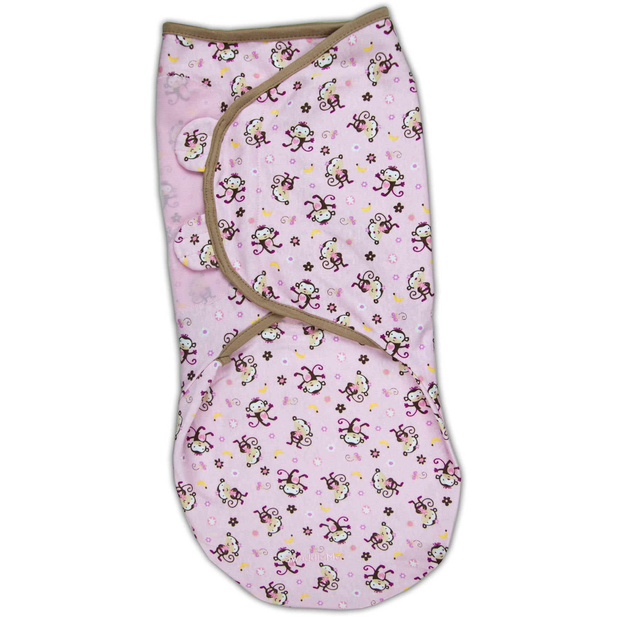 SwaddleMe Original Swaddle, 1Pack, Jungle Hunnies, Small