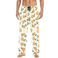 thumbnail image 7 of FORMRS Mens Pajama Pants with Pockets Sleepwear Lounge Bottoms Sizes S-2XL, Orange, 7 of 7