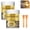 2pcs, variant on Weather Resistant Gold Paint, Water-Based Outdoor Paint 5.29oz, for Metal, for Wood, for Stone, Gold Leaf Effect, Brilliant Shine