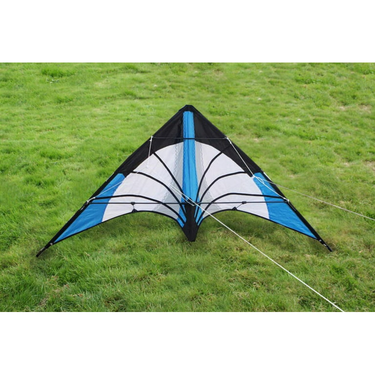 HENGDA Kite 48 inch Polyester Stunt Kite Outdoor Toys Dual Line Sport Kite for Children and Adults