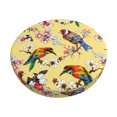 thumbnail image 1 of Disketp Beautiful Bright Birds And Flowers Funda Redonda para Taburete, Funda de Cojín para Silla de Bar Suave y Elástica-13 inch, 1 of 1