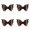 C, variant on Halloween Glitter Bat Hair Clips Set, Cute Glitter Sequins Bat Bow Alligator Hair Barrettes for Girls Women, Party Dance Cosplay Hair Accessory Gift