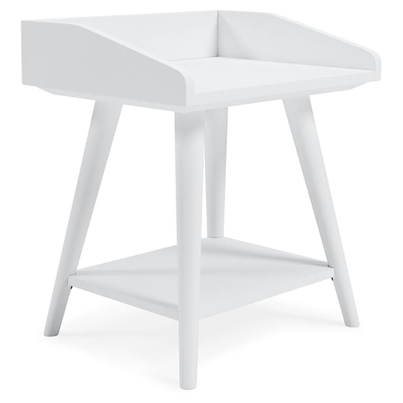 Signature Design by Ashley Casual Blariden Accent Table  White