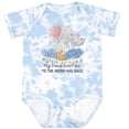thumbnail image 3 of Inktastic My Nana Loves Me to the Moon and Back Elephant Family Boys or Girls Baby Bodysuit, 3 of 5