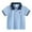 Blue, variant on MUXiin Toddler Boy Polo Shirts 3t Button Down Print Performance Short Sleeve Golf Shirts Collared T-Shirts Quick Dry Sports T-Shirt T-Shirt Boys & Girls Shirts