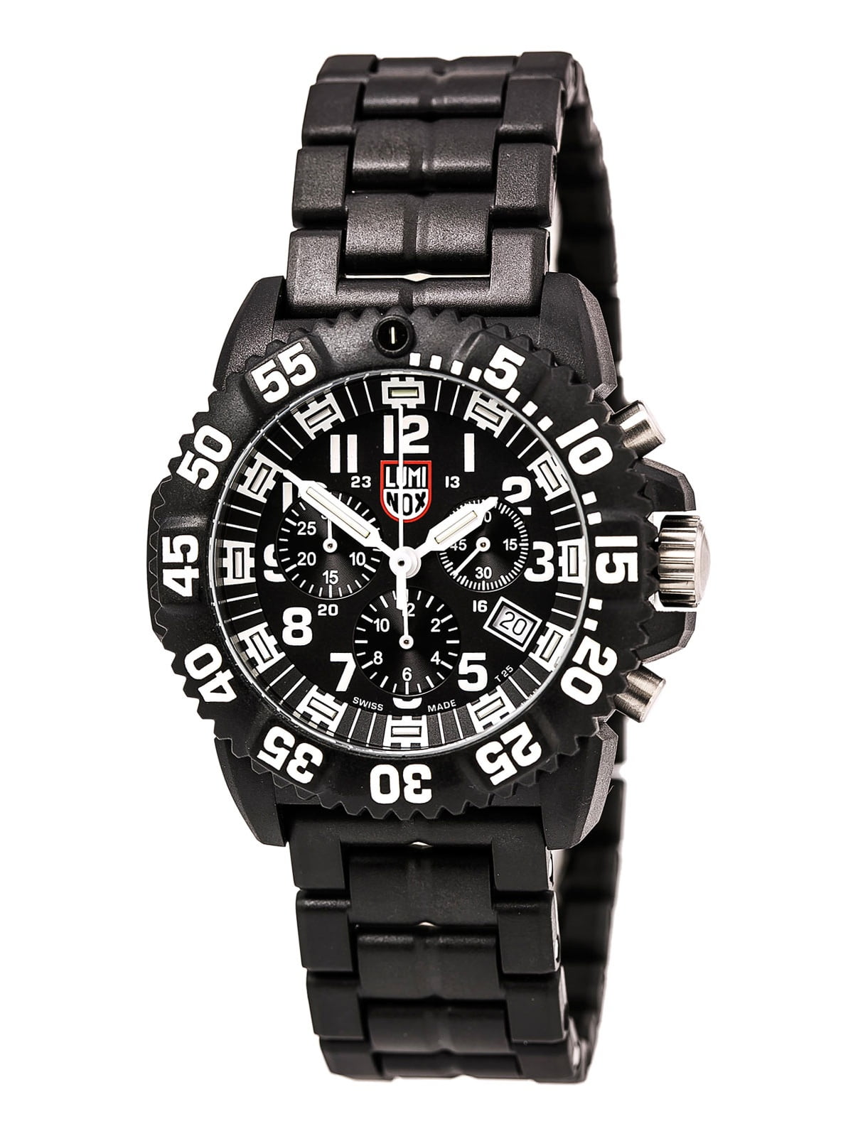 Luminox Men's 3082 Sea Navy Seal Colormark Chronograph Black Dial Black ...
