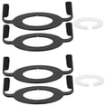 thumbnail image 4 of AURARMLET 2Set Lampshade Adapter Metal Lampshade Reducing Ring Set for Efficient Light Fitting, 4 of 8