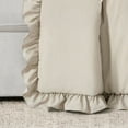 thumbnail image 4 of Lush Decor Reyna Solid Ruffle Throw, 60x50, Blush, Single, 4 of 11