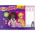 Funables Barbie Fruit Flavored Fruit Snacks, 17.6 oz, 22 Count