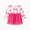 White, variant on Barbie Baby Girls Dresses Cotton Letter Print Mesh Tutu Skirt Birthday Gift Sizes 3-24M