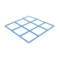 thumbnail image 4 of harper Bag Toss Game Giant Tac Toe Toss Game Set Outdoor Game Throwing Bag Target Game blue B, 4 of 9