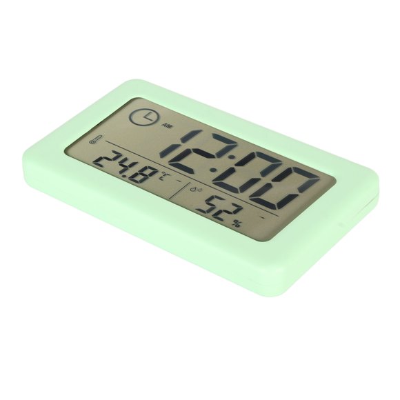 Reloj Digital LCD, Reloj Despertador Digital De Pantalla Grande Con Detección De Luz Nocturna Minimalista Para Dormitorio