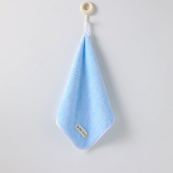 Toalla de lavado facial Candy, suave, con absorción de agua, multiusos, pequeña, plegable, portátil, para uso infantil, para dormitorio,topliu