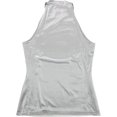 thumbnail image 2 of INC Shine Halter Top Camisa para mujer, gris, pequeña, 2 of 2