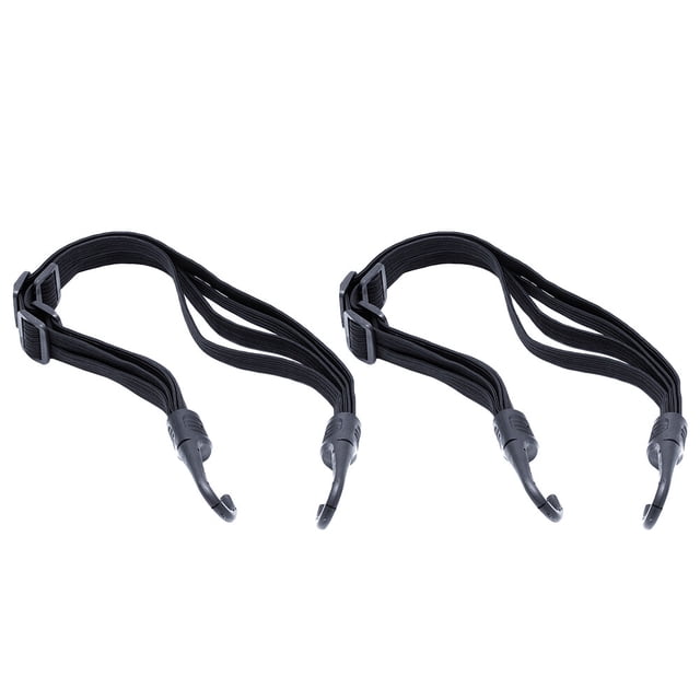 KAKOWELY 2Pcs Bike Luggage Strap Elastic Motorcycle Fixed Folding Elastic Rope Tied Rope,23.62"X0.79"X0.2"