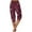Wine, variant on Linen Capris for Women New Women's Yoga Capris Pants Camouflage Print Loose Soft Workout Pants Outdoor Sports Casual Pants with Pockets Pants for Women Casual Wine L