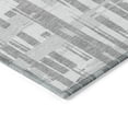 thumbnail image 3 of Addison Rugs Chantille Indoor/Outdoor Transitional Stripes Gray Machine Washable Runner Rug, 2'3" x 7'6", 3 of 7