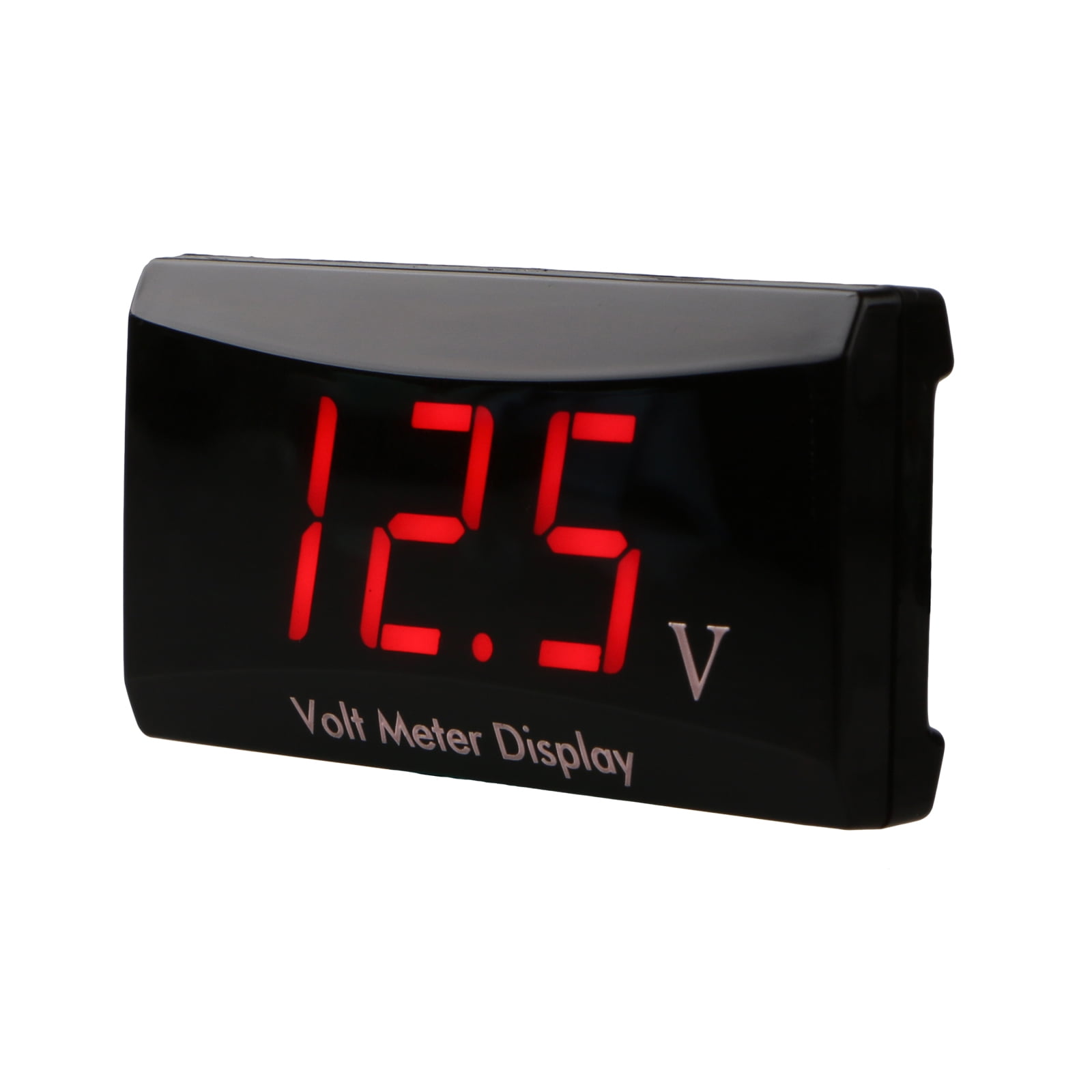 Modified Voltmeter DC 12V LED Digital Voltage Meter 37mm For Car Motorcycle Bus