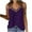 Purple, variant on Youyipin Womens Tank Tops Silk Mesh V Neck Satin Camisole Silky Sleeveless Tank Cami Shirt Going Out Tops