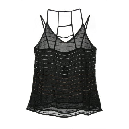 Bar III - $69.5 NEW 19391 Bead-Striped Double-Strap Womens Top S ...