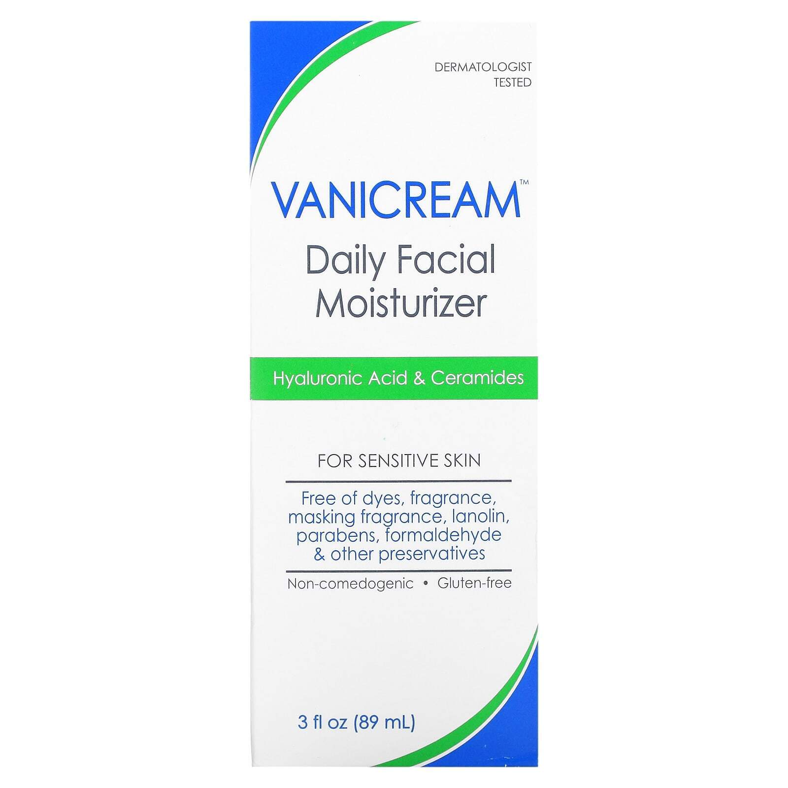 Vanicream Daily Facial Moisturizer For Sensitive Skin, 3 oz photo 2