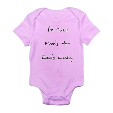 Design With Vinyl Dad Stick Figures Ouch Cute Baby Clothes - Shortsleeve
