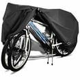 thumbnail image 1 of Bicycle Cover For 2 Bicycles Waterproof 210D Oxford Fabric Breathable Outdoor Bicycle Protective Cover With Lock Eyelets Protection, For Mountain Bikes And Racing Bikes 29 Inches, 1 of 6
