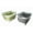 Grey + Olive Green, variant on SAMMART 7.5L (2 Gallons) Collapsible Dishpan with Draining Plug - Foldable Washing Basin - Portable Dish Washing Tub - Space Saving