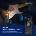 thumbnail image 3 of Amplificador para guitarra eléctrica LEKATO Mini 5W Bluetooth con 4 efectos, 3 of 7