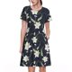 thumbnail image 1 of Disketp Lilies Flowers para Vestido de Manga Corta para Mujeres, Vestidos de Verano para Mujeres, Casual y Holgado para la Playa, 1 of 6