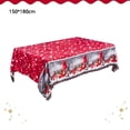 thumbnail image 3 of Nappe Imperméable pour Jardin Balcon, Housse de Table Anti-Rides Lavable Anti-Taches Protège Table des Rayures Éclaboussures pour Fêtes d'Anniversaire Célébrations du Nouvel An, 3 of 5