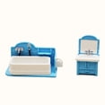 thumbnail image 3 of CHUANK 1 12 Scale Bathroom Dollhouse Furniture Set  ABS, 3 of 9